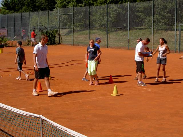 Tenniscamp Training 